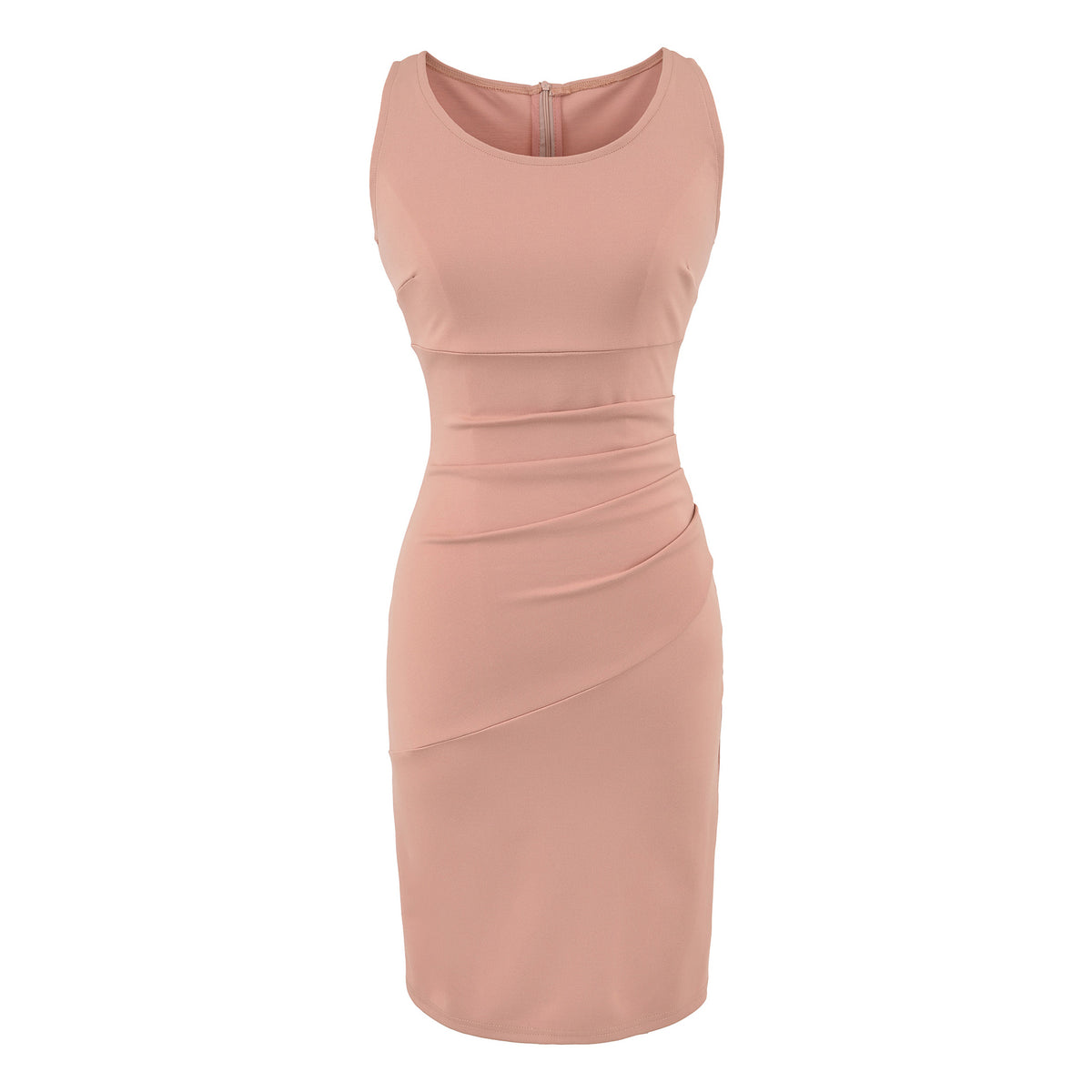 Vestido Elegante Sin Mangas Negro