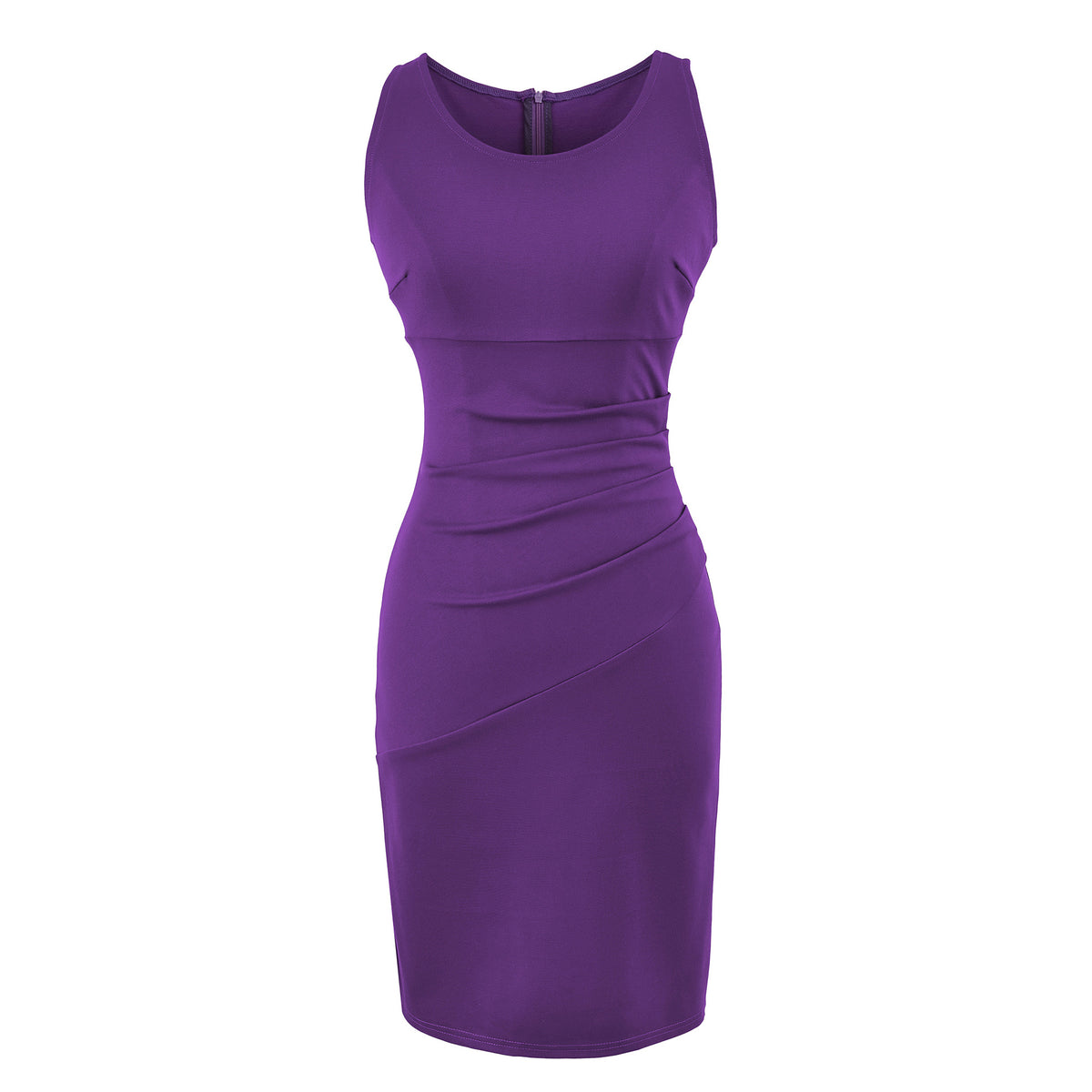 Vestido Elegante Sin Mangas Negro