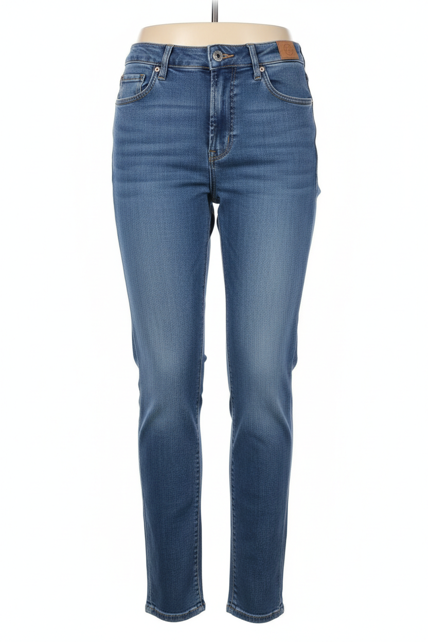 Pantalón Vaquero Azul Talle Alto